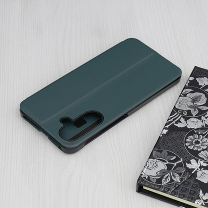 Case for Samsung Galaxy A36 A366, Techsuit, eFold, Green