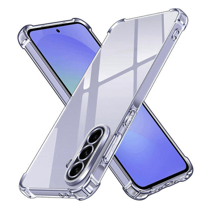 Case for Samsung Galaxy A36 A366, Techsuit, Shockproof Clear, Transparent