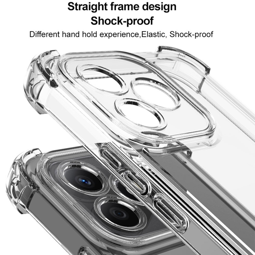 Case for Samsung Galaxy A36 A366, Techsuit, Shockproof Clear, Transparent
