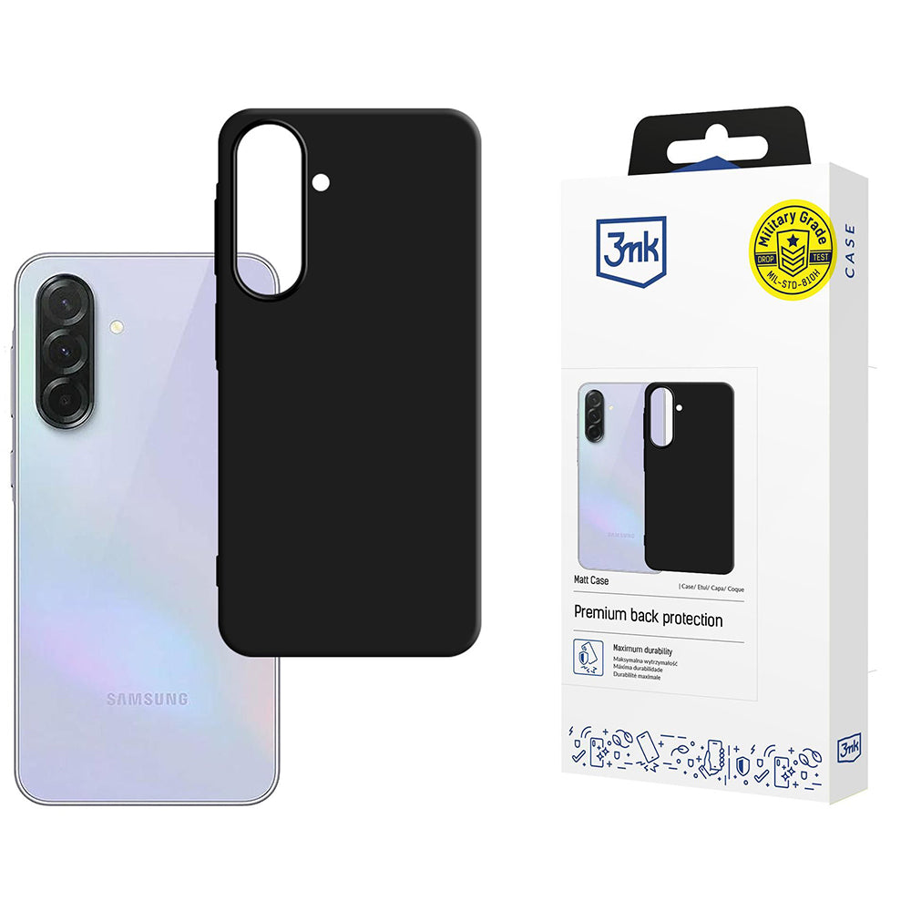 Case for Samsung Galaxy A37 5G, 3MK, Matte Black