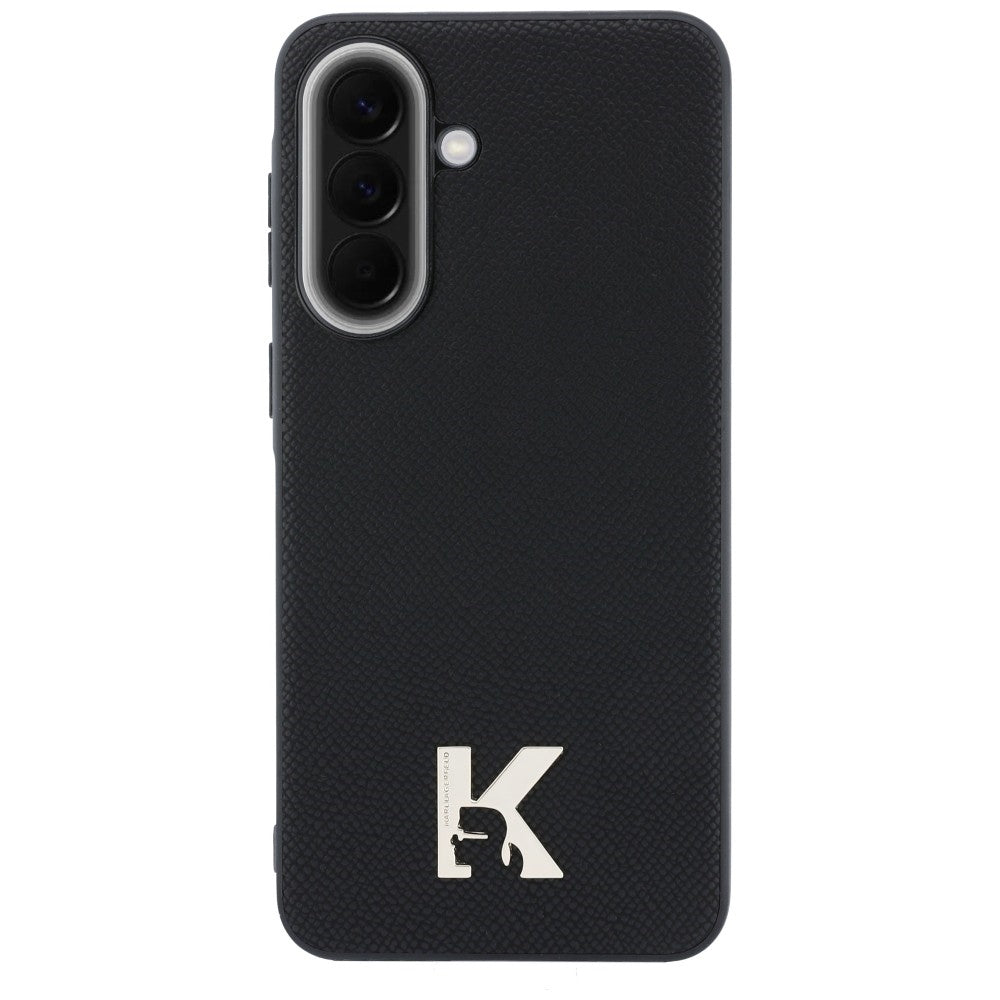 Case for Samsung Galaxy A37 5G, Karl Lagerfeld, Karl Head Logo, Black