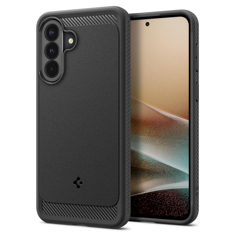 Case for Samsung Galaxy A37 5G, Spigen, Rugged Armor, Black ACS09795