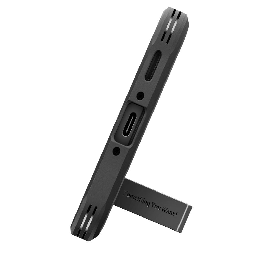 Case for Samsung Galaxy A37 5G, Spigen, Tough Armor, Black ACS11131