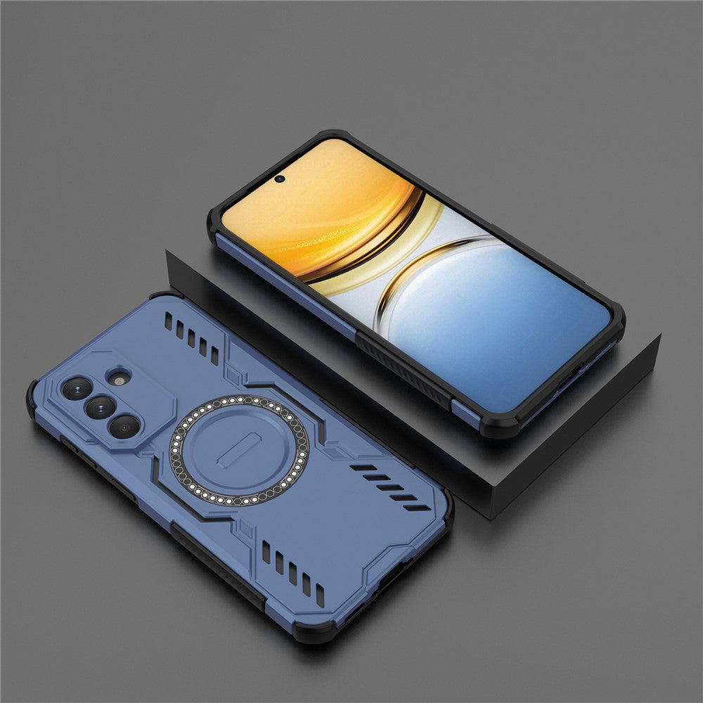 MagSafe Case for Samsung Galaxy A37 5G, Techsuit, ArmorMag, Blue