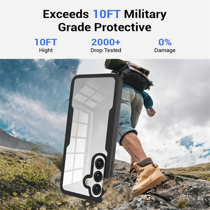 Case for Samsung Galaxy A37 5G, Techsuit, ColorVerse 360, Black