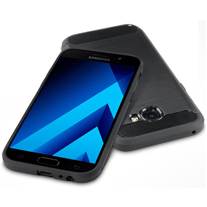 Case for Samsung Galaxy A5 (2017) A520, Techsuit, Carbon, Black