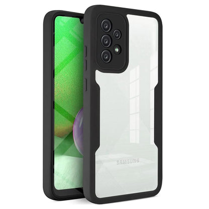 Case for Samsung Galaxy A52s 5G A528 / A52 5G A526 / A52 A525, Techsuit, ColorVerse 360, Black
