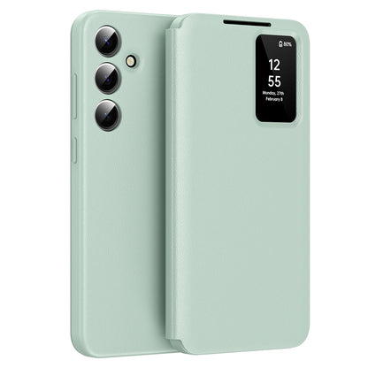 Case for Samsung Galaxy A55 5G A556, Techsuit, SmartView, Green
