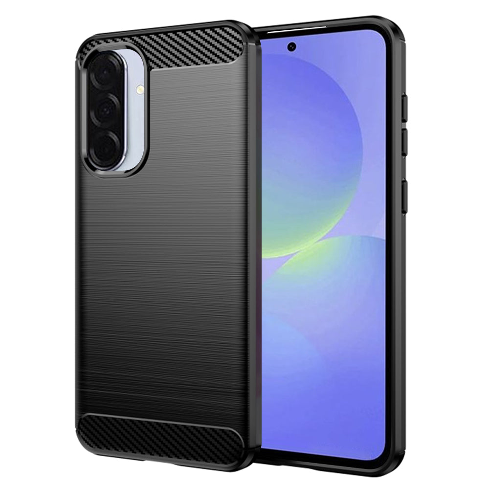 Case for Samsung Galaxy A56 A566 / A36 A366, Techsuit, Carbon, Black