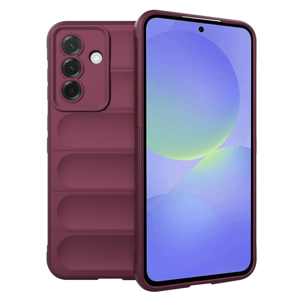 Case for Samsung Galaxy A56 A566 / A36 A366, Techsuit, Magic Shield, Burgundy