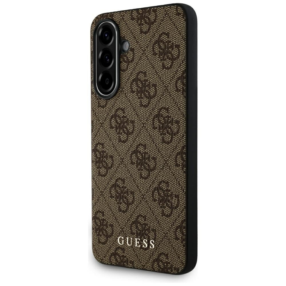 Case for Samsung Galaxy A56 A566, Guess, 4G Classic, Brown