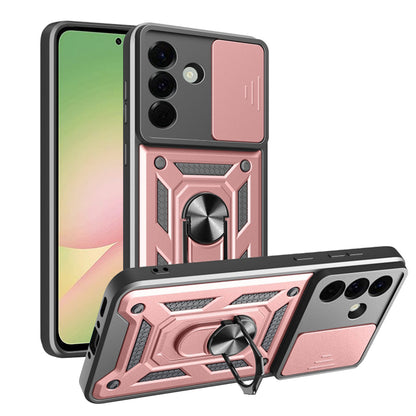 Case for Samsung Galaxy A56 A566, Techsuit, CamShield, Pink