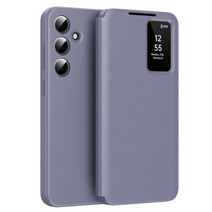 Case for Samsung Galaxy A56 A566, Techsuit, SmartView, Purple