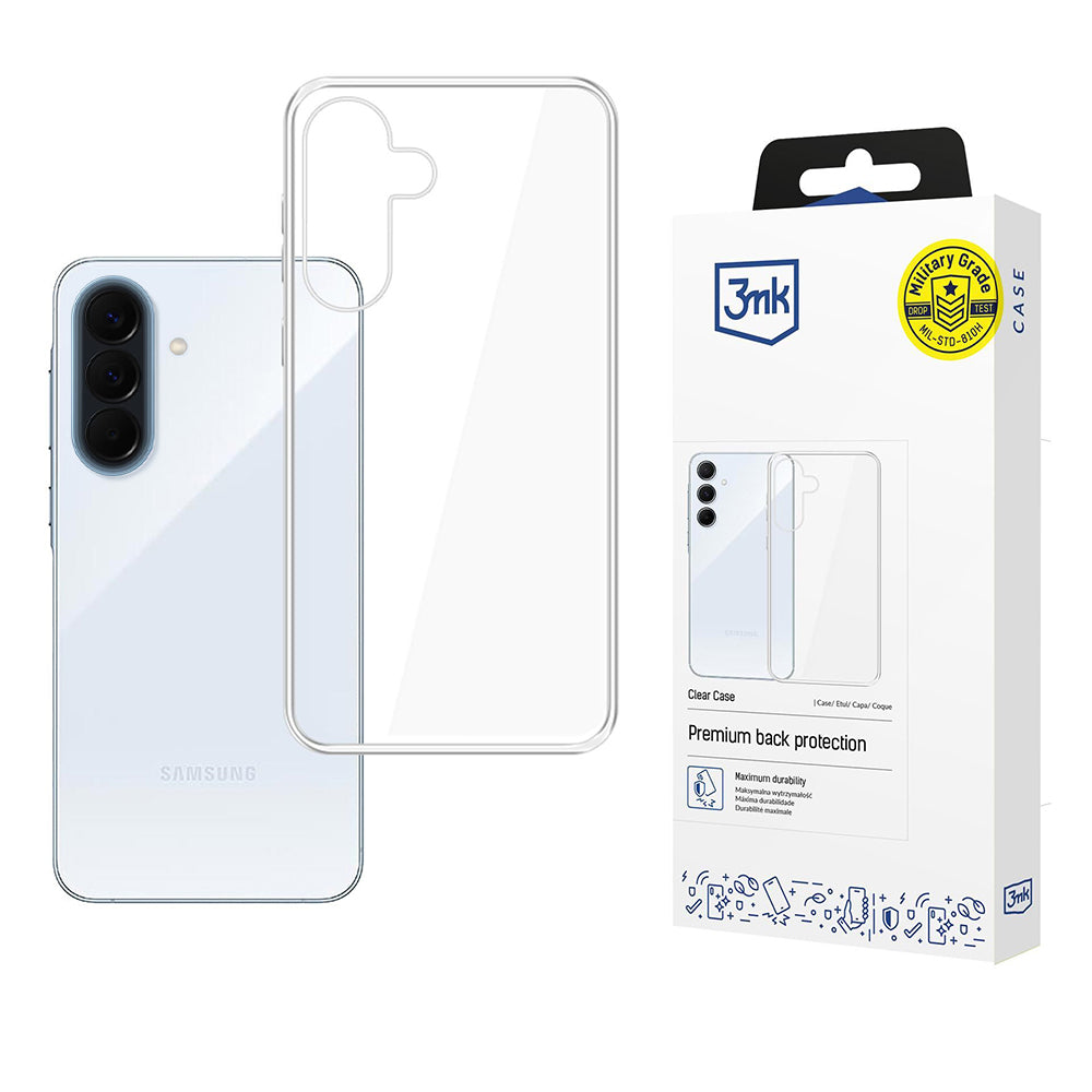 Case for Samsung Galaxy A57 5G, 3MK, Clear, Transparent