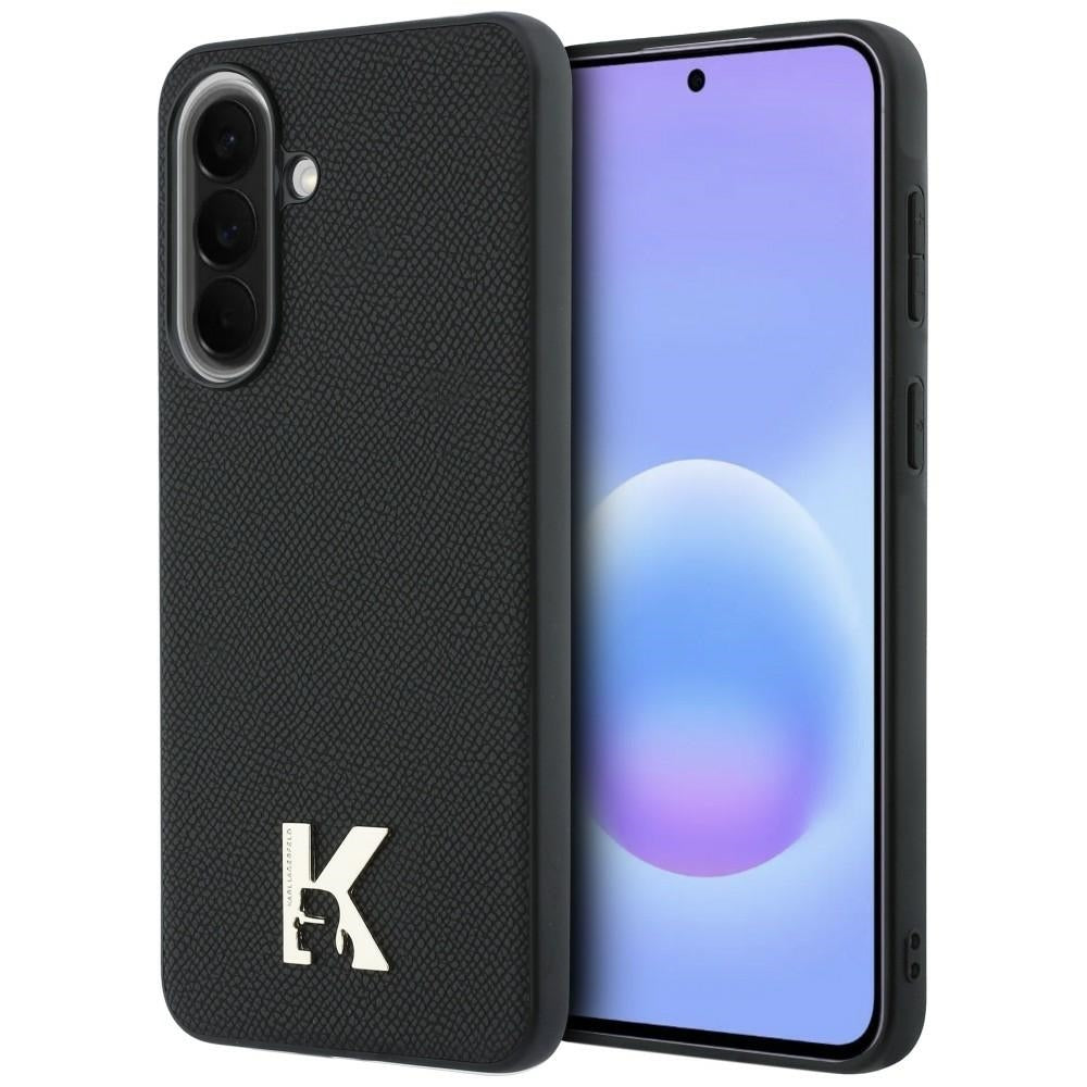 Case for Samsung Galaxy A57 5G, Karl Lagerfeld, Karl Head Logo, Black