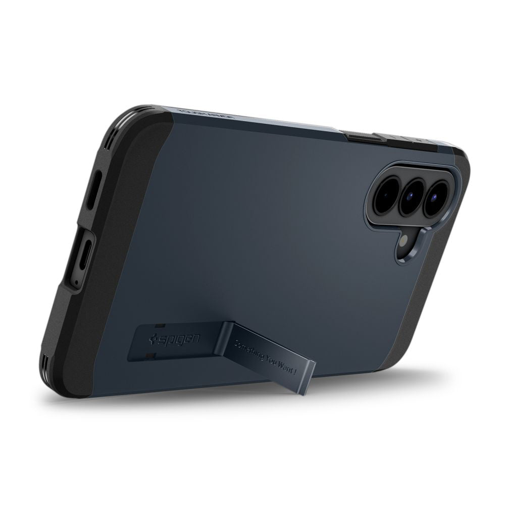 Case for Samsung Galaxy A57 5G, Spigen, Tough Armor, Blue ACS11126