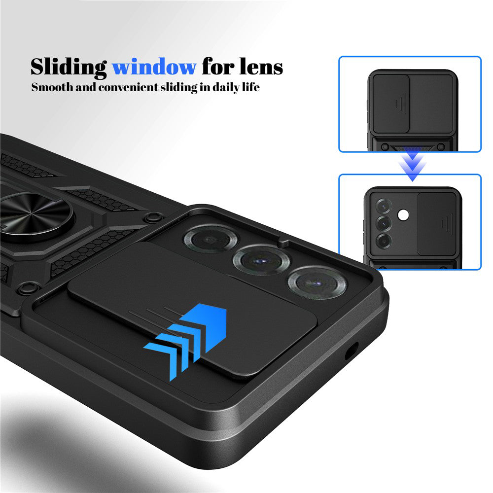 Case for Samsung Galaxy A57 5G, Techsuit, CamShield, Blue