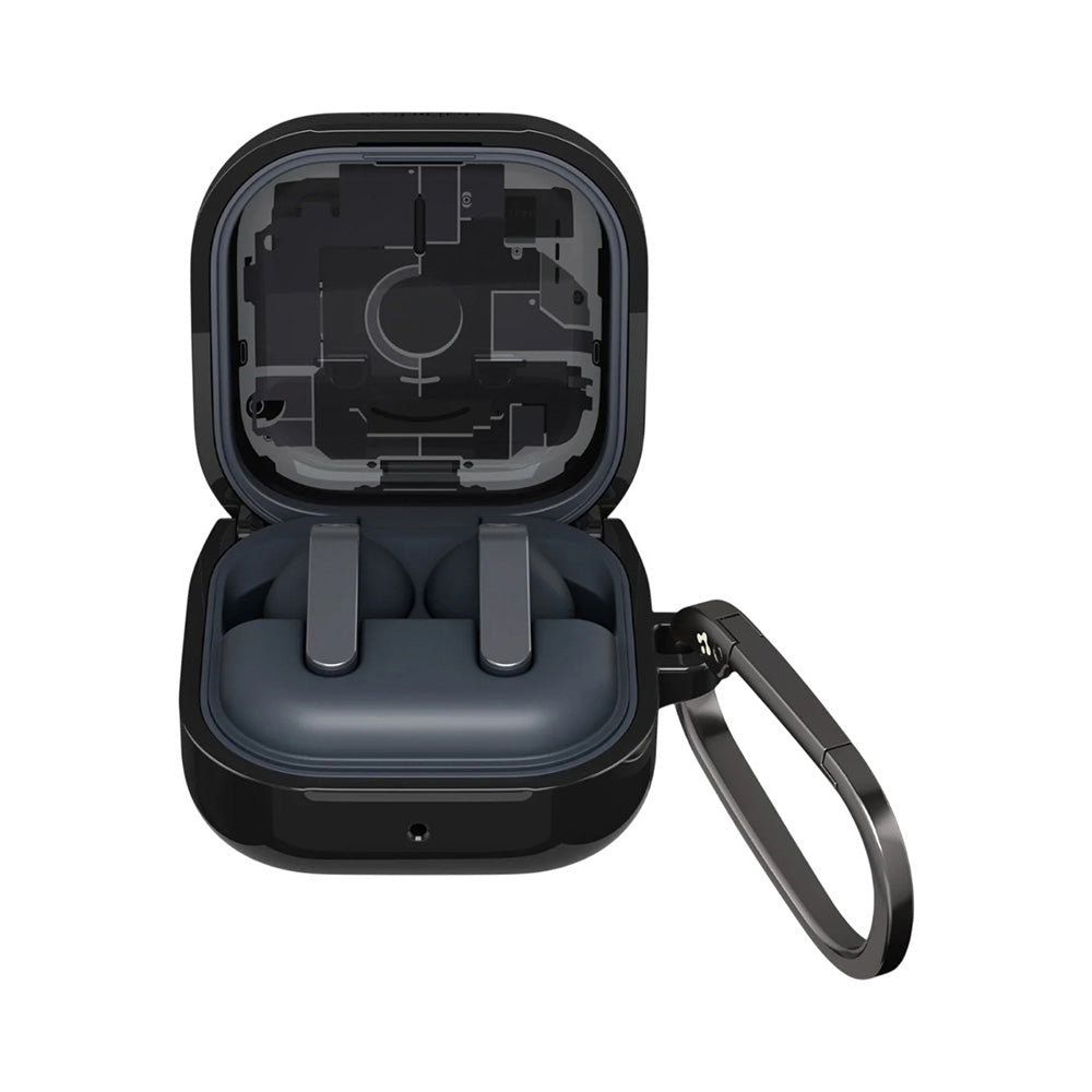 Case for Samsung Galaxy Buds4 / Buds4 Pro, Spigen, Ultra Hybrid, Black ACS11201