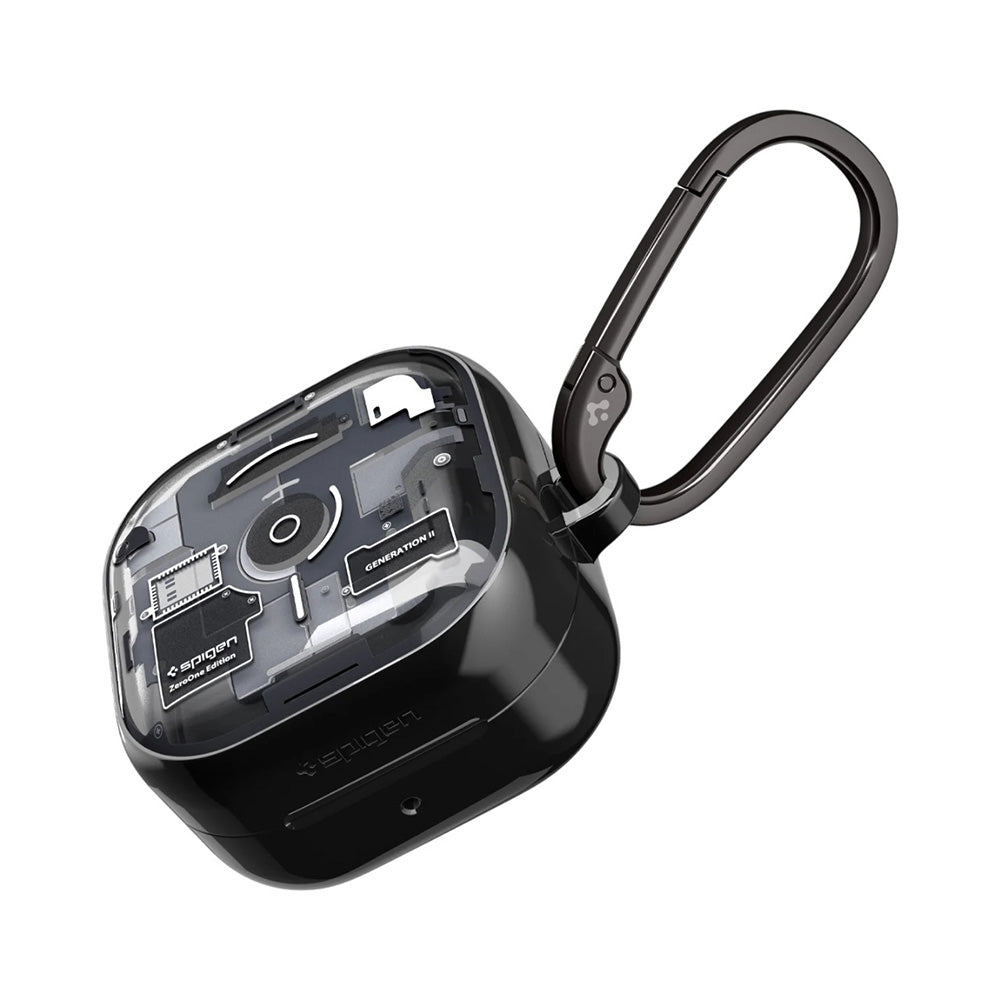 Case for Samsung Galaxy Buds4 / Buds4 Pro, Spigen, Ultra Hybrid, Black ACS11201