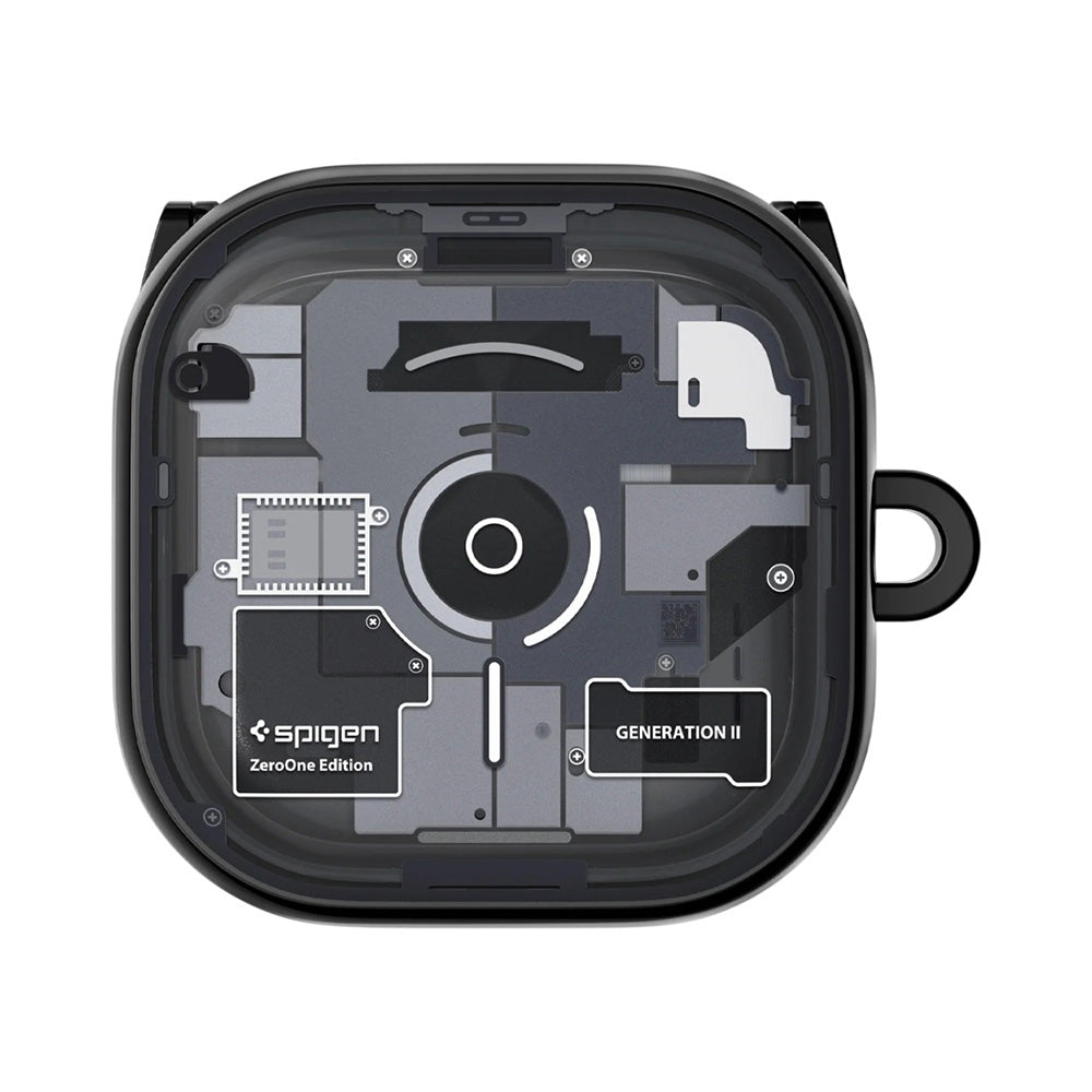 Case for Samsung Galaxy Buds4 / Buds4 Pro, Spigen, Ultra Hybrid, Black ACS11201