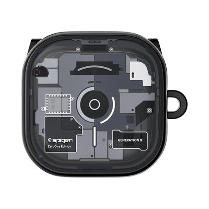 Case for Samsung Galaxy Buds4 / Buds4 Pro, Spigen, Ultra Hybrid, Black ACS11201