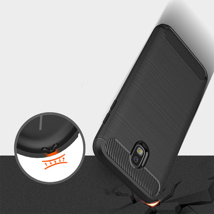 Case for Samsung Galaxy J5 (2017) J530, Techsuit, Carbon, Black