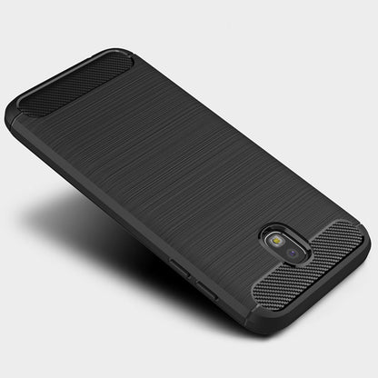 Case for Samsung Galaxy J7 (2017) J730, Techsuit, Carbon, Black