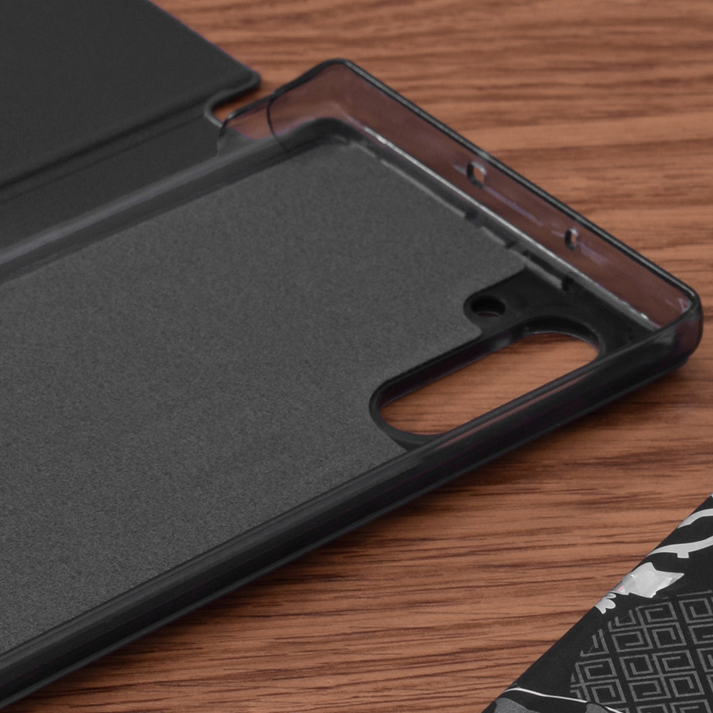 Case for Samsung Galaxy Note 10 5G N971 / Note10 N970, Techsuit, eFold, Black