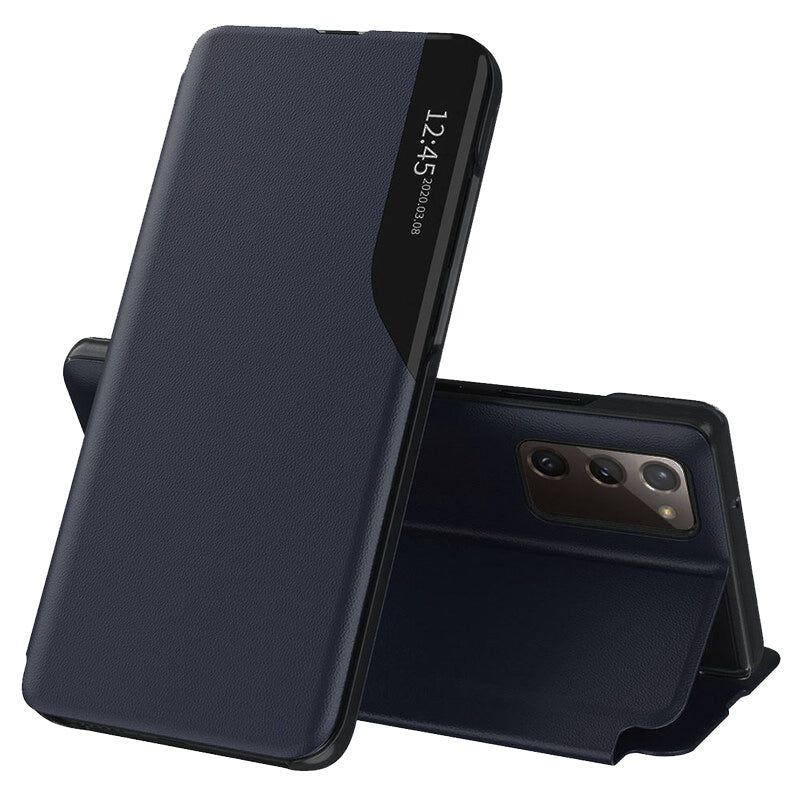 Case for Samsung Galaxy S20 FE 2022 G781 / S20 FE 5G G781 / S20 FE G780, Techsuit, eFold, Dark Blue