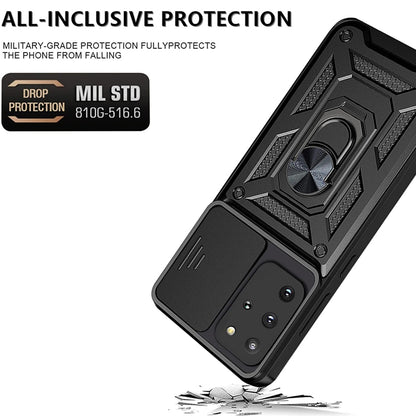 Case for Samsung Galaxy S20+ 5G G986 / S20+ G985, Techsuit, CamShield, Black