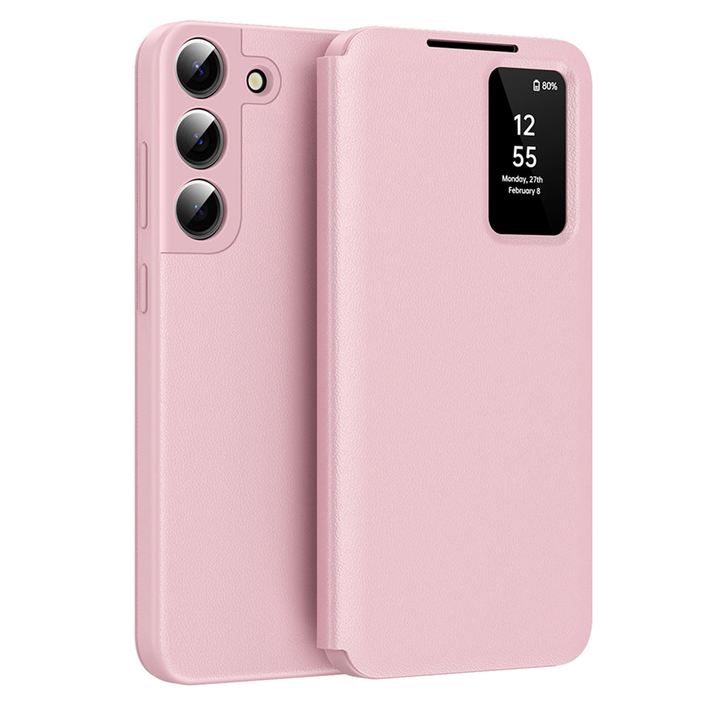 Case for Samsung Galaxy S22+ 5G S906, Techsuit, SmartView, Pink