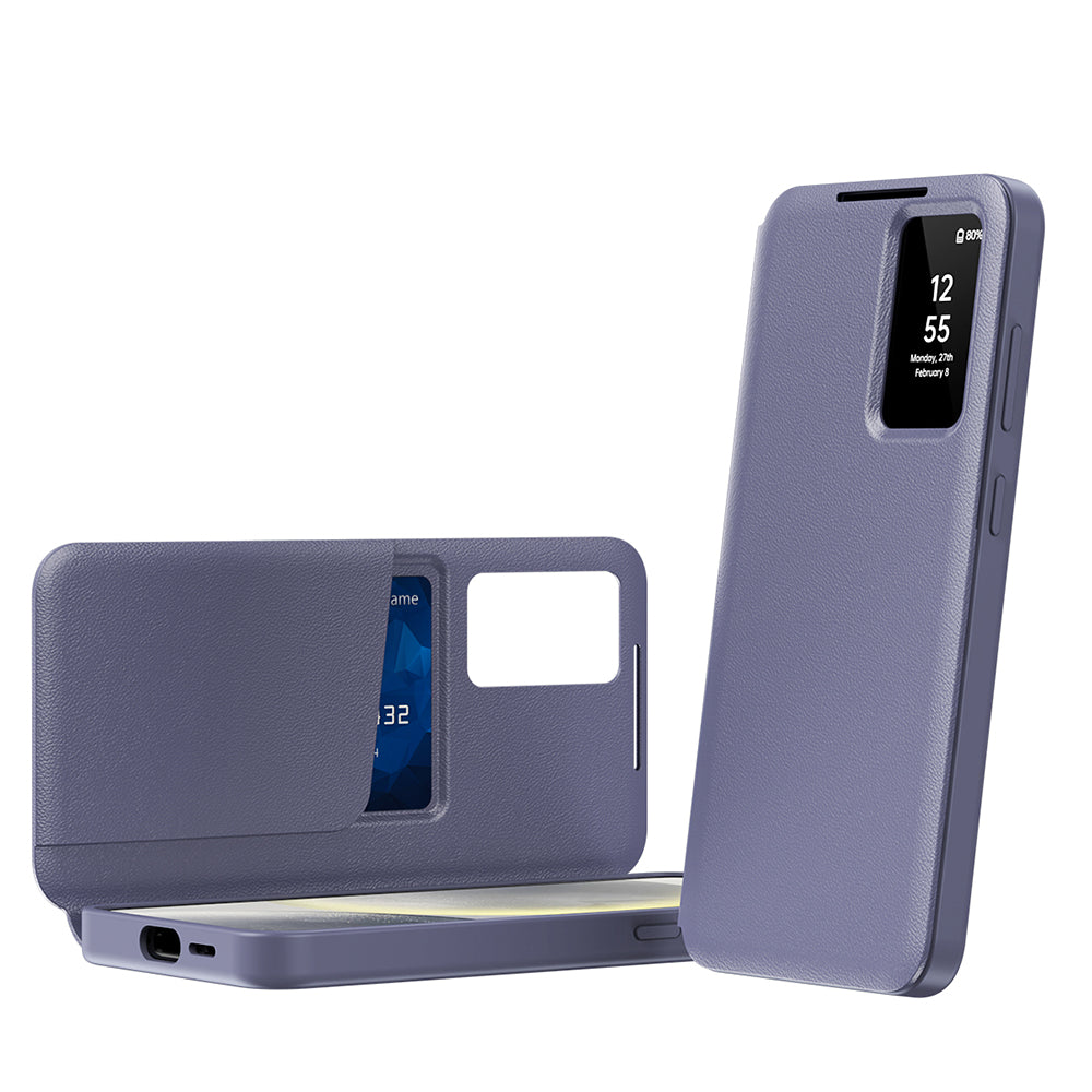 Case for Samsung Galaxy S23 FE S711, Techsuit, SmartView, Purple