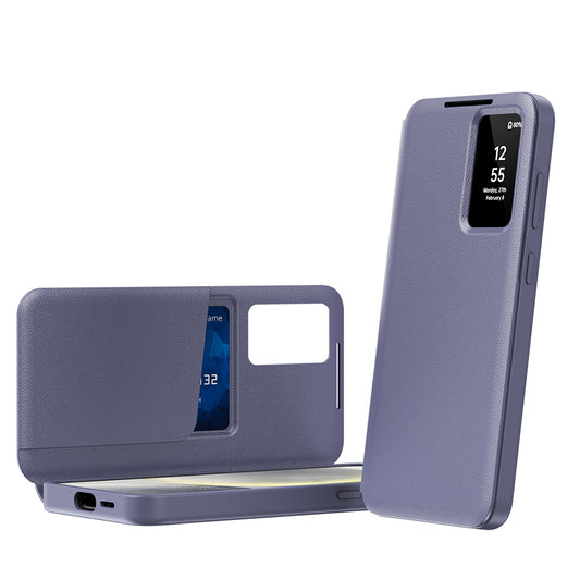 Case for Samsung Galaxy S23 FE S711, Techsuit, SmartView, Purple