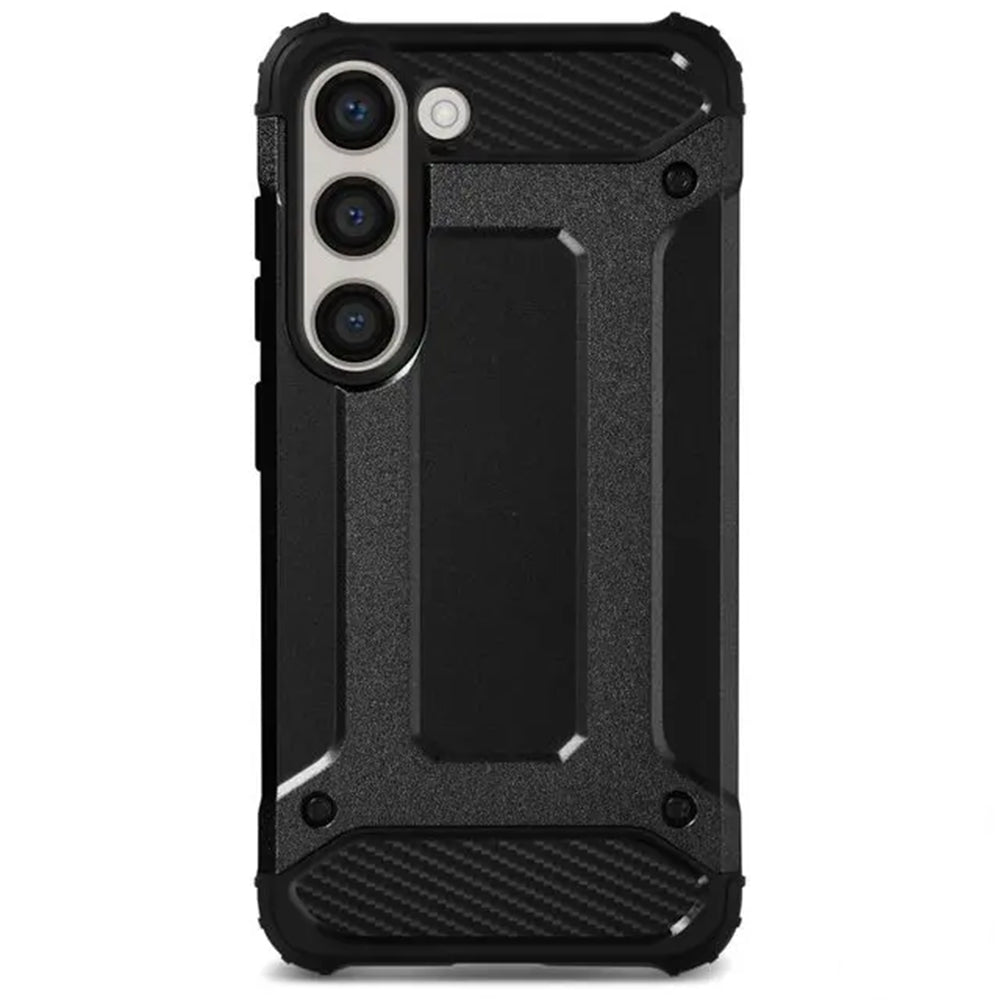 Case for Samsung Galaxy S23+ S916, Techsuit, Hybrid Armor, Black