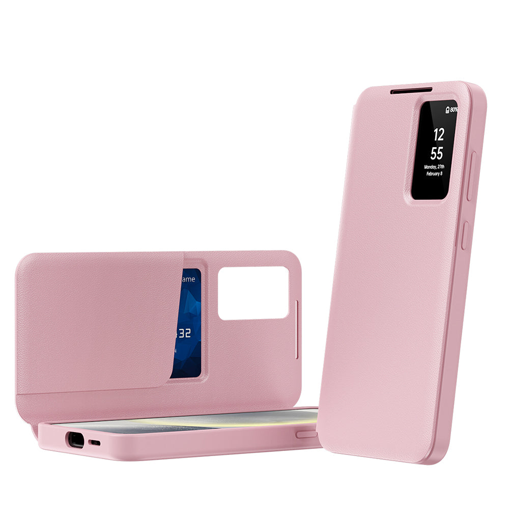 Case for Samsung Galaxy S23+ S916, Techsuit, SmartView, Pink