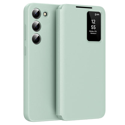 Case for Samsung Galaxy S23 S911, Techsuit, SmartView, Green