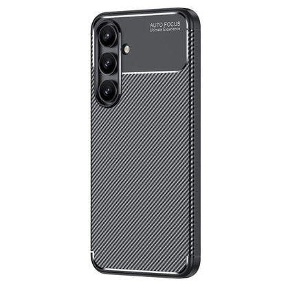 Case for Samsung Galaxy S24 FE S721, Techsuit, CarbonFiber, Black