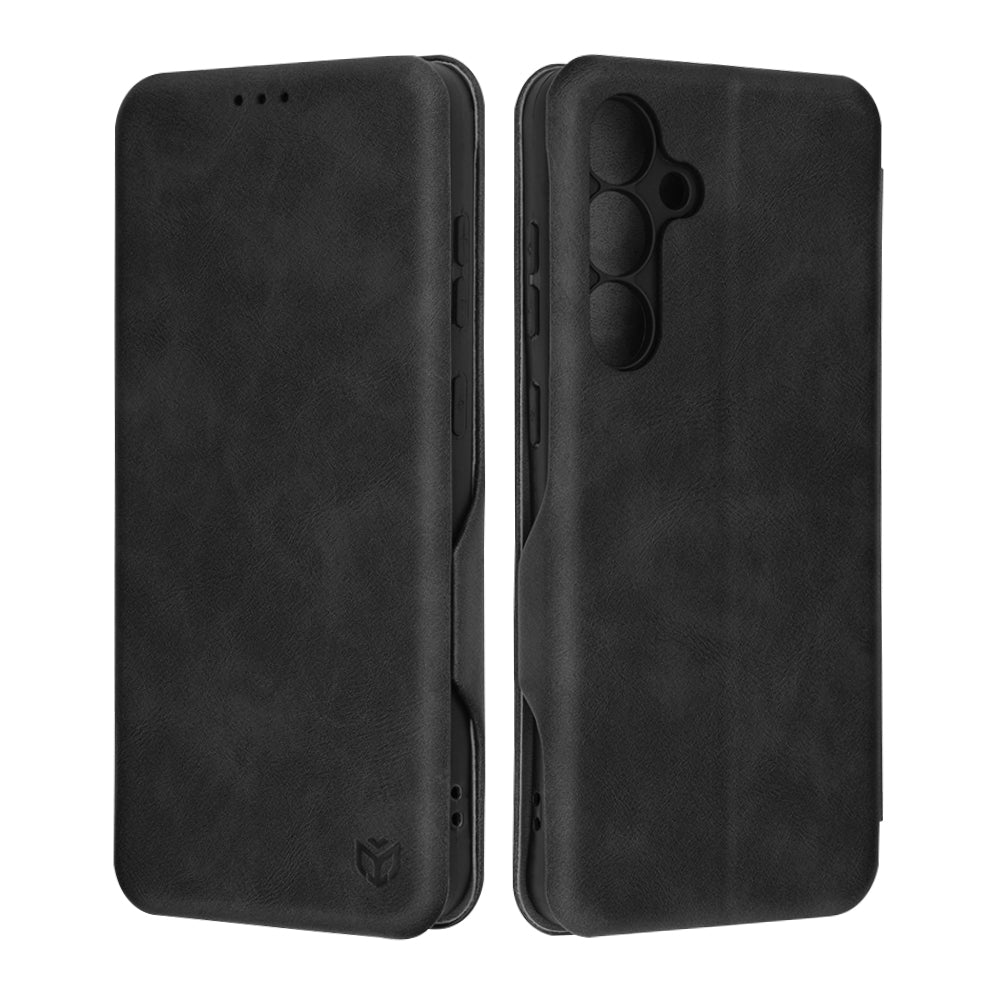 Case for Samsung Galaxy S24 FE S721, Techsuit, Safe Wallet Plus, Black