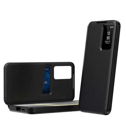 Case for Samsung Galaxy S24 FE S721, Techsuit, SmartView, Black
