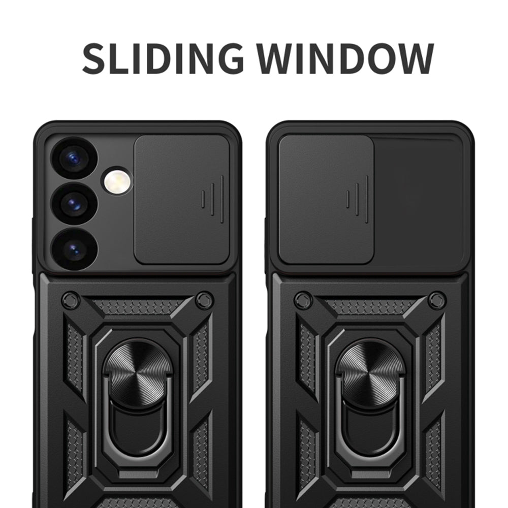 Case for Samsung Galaxy S24+ S926, Techsuit, CamShield, Black