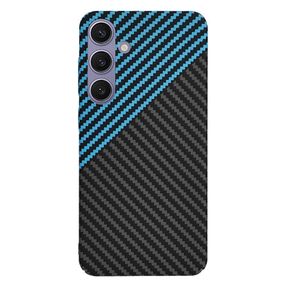 Case for Samsung Galaxy S24+ S926, Techsuit, Carbonite FiberShell, Black Blue