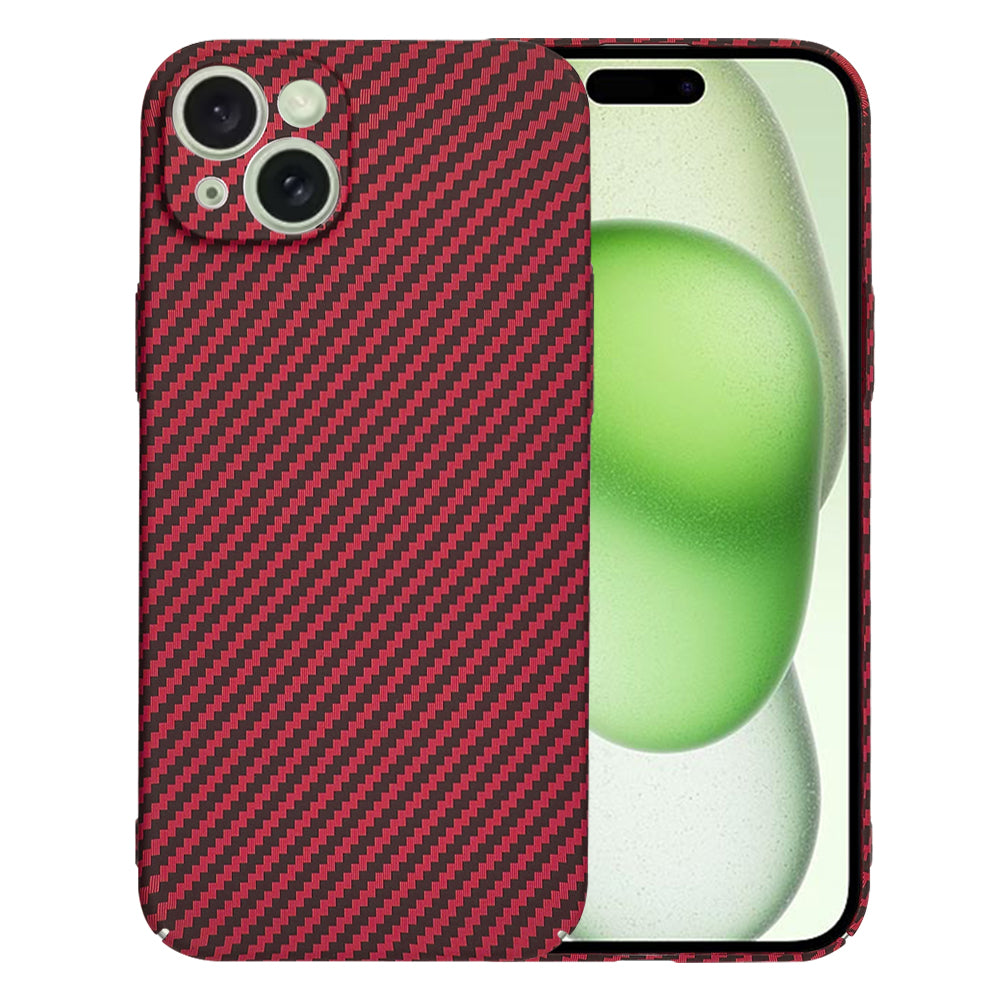 Case for Samsung Galaxy S24+ S926, Techsuit, Carbonite FiberShell, Red