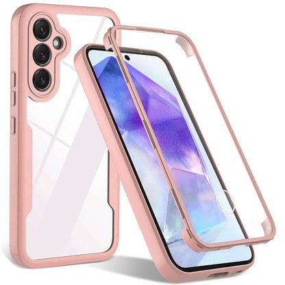 Case for Samsung Galaxy S24+ S926, Techsuit, ColorVerse 360, Pink