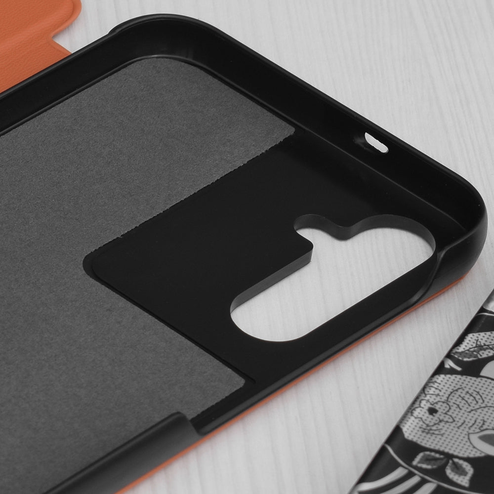Case for Samsung Galaxy S24+ S926, Techsuit, eFold, Orange