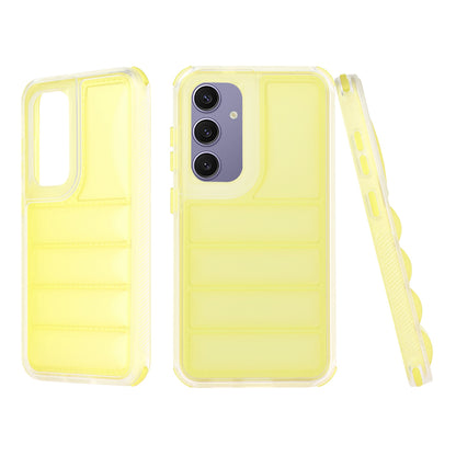 Case for Samsung Galaxy S24+ S926, Techsuit, Wave Shield, Yellow