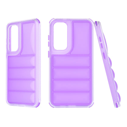 Case for Samsung Galaxy S24+ S926, Techsuit, Wave Shield, Purple
