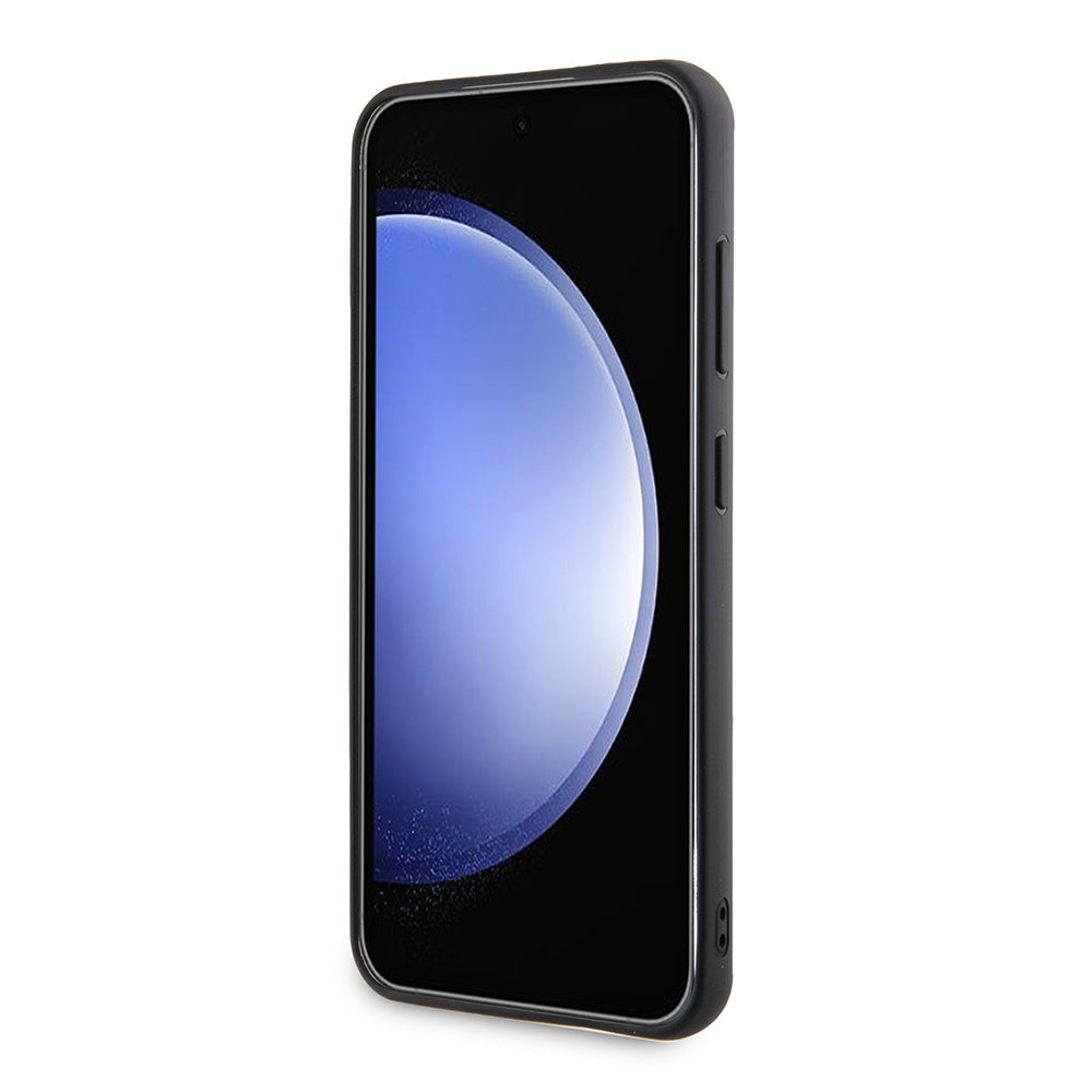 Case for Samsung Galaxy S24 S921, Karl Lagerfeld, 3D Rubber Karl & Choupette, Black