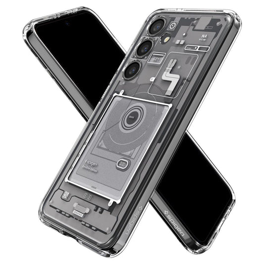 Case for Samsung Galaxy S24 S921, Spigen, Ultra Hybrid Zero One, White