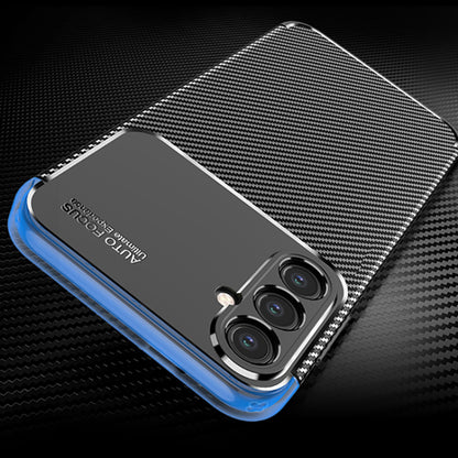 Case for Samsung Galaxy S24 S921, Techsuit, CarbonFiber, Black