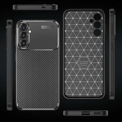 Case for Samsung Galaxy S24 S921, Techsuit, CarbonFiber, Black